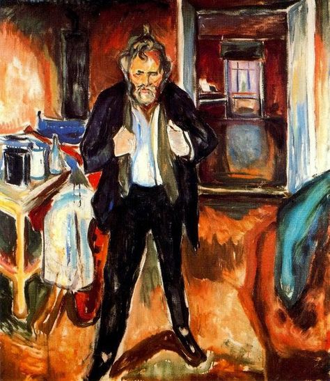 Munch Self Portrait, Giovanni Boldini, Franz Marc, German Expressionism, Amedeo Modigliani, Edvard Munch, Expressionist Art, 12 December, In Distress