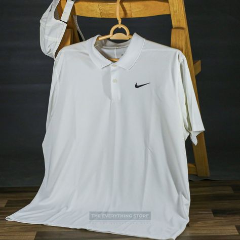 Plain White Nike Dri-Fit Golf Shirt (ORIGINAL - PRELOVED) SIZE: Chest - 24 inches | Length - 28.5 inches Made: thailand 🇹🇭 Condition: 10/10 DM for the price. (Price exclusive of delivery charges) You get Everything here •All products details are 💯%authentic. •COD (Karachi - 200 PKR / Other cities - 300 PKR) + Bank transfer (both services available) •shipping nationwide 🇵🇰 •🛒Free delivery on order above Rs 3000/- #theeverythingstore #onlinestore #brands #new #preloved #thrift #prelovedpaki... White Nike, Golf Shirt, Plain White, Bank Transfer, Golf Shirts, White Nikes, Nike Dri Fit, Dri Fit, Thailand