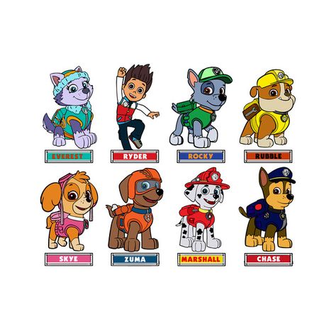 Paw Patrol Logo, Paw Patrol Svg, Paw Patrol Png, Paw Patrol Stickers, Paw Birthday, Paw Patrol Cartoon, Paw Logo, Paw Patrol Characters, Cartoon Png