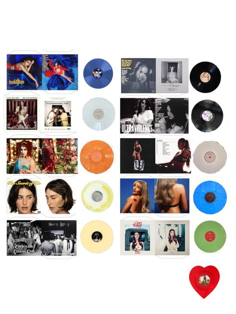 #lanadelrey #chappelroan #kaliuchis #sabrinacarpenter #tatemcrae #graciesbrams #printable Mini Vinyl Records Printable, Mini Vinyl Records, Kali Uchis, Club Life, Sabrina Carpenter, Lana Del Rey, Vinyl Records, Art Inspo, Paper Crafts