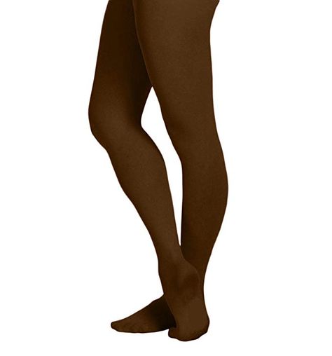 EMEM Apparel Women's Ladies Solid Colored Opaque Dance Ballet Costume Microfiber Footed Tights Stockings Fashion Brown D at Amazon Women’s Clothing store: Brown Tights, Ballet Tights, Ballet Costume, Dance Ballet, Ballet Costumes, Stocking Tights, Opaque Tights, Kpop Outfits, Amazon Women