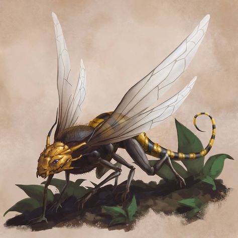 Savage Worlds, D D Monsters, Fiction Idea, Dnd Monsters, Alien Concept Art, Find Balance, Monster Concept Art, Insect Art, Fantasy Monster