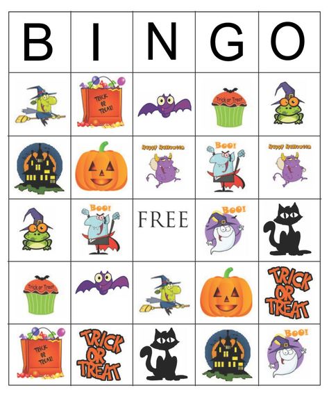 Printable Halloween Bingo Cards Halloween Bingo Free, Halloween Bingo Printable, Bingo Card Generator, Halloween Bingo Game, Halloween Bingo Cards, Free Bingo Cards, Halloween Worksheets, Halloween Bingo, Halloween Games For Kids