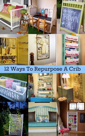 Repurpose A Crib, Upcycle Crib, Offices Ideas, Repurposed Desk, Crib Desk, Upcycled Furniture Before And After, Diy Modern Furniture, Old Cribs, Repurposed Dresser