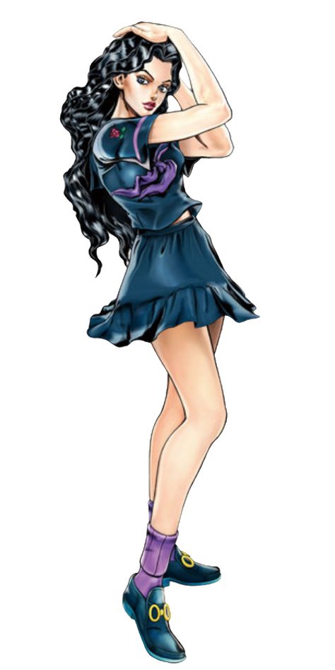 Close Jojo All Star Battle, Yukako Yamagishi, Jojo Pose, Diamond Is Unbreakable, Jojo Jojo, Yandere Girl, Studio Poses, Battle Star, Jojo's Bizarre Adventure Anime