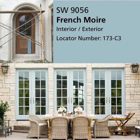 Sw 9056 Windows Sherwin Williams French Moire, Home Pictures, Coordinating Colors, Sherwin Williams, Paint Color, Real Pictures, Interior And Exterior, Interior Exterior, Home Interior