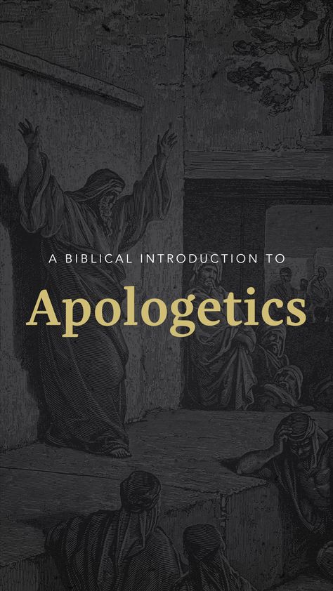 A Biblical Introduction to Christian Apologetics - Apologia Studios Bible Study, Bible, Reading, Books