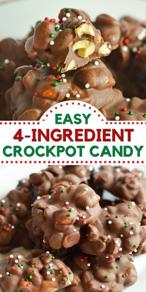 Crockpot Candy Recipes, Crockpot Christmas, Christmas Candy Easy, Easy Christmas Candy Recipes, Christmas Candy Homemade, Crockpot Candy, Easy Candy Recipes, Christmas Sweet Treats, Christmas Baking Recipes