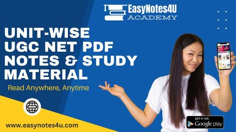 The EasyNotes4U Academy offers Unit-wise PDF Notes and Study Material for NTA UGC NET. Apart from this you can prepare for Exam through our Online Courses,  UGC NET Paper 1, Paper 2 Commerce, Management, HRM, YouTube channel, our social media Read More ... The post Unit-Wise UGC NET PDF Notes and Study Material appeared first on Easy Notes 4U Academy. Ugc Net Management Notes, Easy Notes, Net Exam, Past Papers, Study Plan, Mock Test, Study Material, Books To Read Online, Social Media Pages