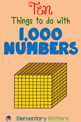 Ten things to do with 1,000 numbers - Here's a freebie 1,000 grid of numbers, along with several ideas to get you started building number sense with your students! Counting To 1000 Second Grade, Numbers To 1000 Activities, Numbers To 1000, August Activities, Third Grade Math Activities, Building Number Sense, Teaching Place Values, Math Place Value, Upper Elementary Math