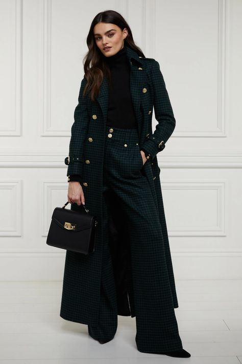 Holland Cooper | Cheltenham Black Bag Holland Cooper, Jumpsuit Outfits, Midi Skirt Outfit, Outfit Styles, Double Breasted Blazer, Saddle Bag, Black Bag, Slim Jeans, Skirt Outfits