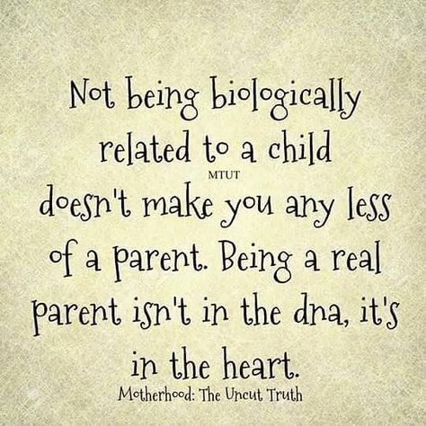 Dear Non-biological fathers  You matter and your place in your childs life matters. Biology does make fatherhood.  Someone who has and will always be present in a childs life and help raise them is father. Finances and financial support also does not make a father but a biological father that expects privileges without also financially supporting there child is missing a whole part of fatherhood.  So to all the non-biological fathers out there who are sticking with their women and their kids no Step Family Quotes, Step Parents Quotes, Step Children Quotes, Step Dad Quotes, Citation Parents, 365 Jar, Step Mom Quotes, Adoption Quotes, Mom Poems