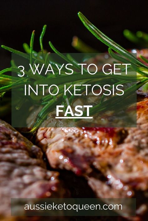 3 Quick Tips to Get into Ketosis FAST | Aussie Keto Queen Ketosis Recipes, Get Into Ketosis Fast, Ketosis Fast, Lchf Recipes, Ketogenic Diet Meal Plan, High Fiber Foods, Free Keto Recipes, Keto Cookbook, Low Carb Keto Recipes