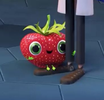 Barry Cloudy With A Chance Of Meatballs, Strawberry From Cloudy With A Chance Of Meatballs, Berry Cloudy With A Chance Of Meatballs, Barry The Strawberry, Strawberry Cartoon, Cute Funny Pics, Cute Bear Drawings, Goofy Pictures, Pinturas Disney