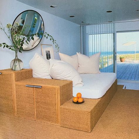 80s Long Island beach house by Bob Patino and Vicente Wolf 🌾 Kim Wolfe, Long Island Beach, 80s Beach, Small Beach Houses, Island Beach House, Rv Interior Remodel, Staging Furniture, 80s Interior, Shore House