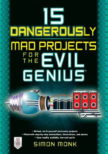 Spy Gadgets For Kids, Electrical Engineering Books, Evil Genius, Evil Geniuses, Electrical Projects, Arduino Projects, Mad Scientist, Book Show, Electronics Projects