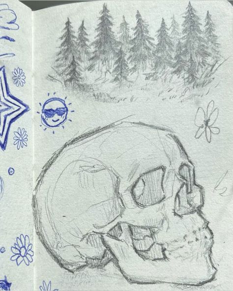 Archeologist Drawing, Skelton Ideas Drawing, Sketch Page Drawings, Bone Structure Drawing, Skin Walker Drawing, Skeleton Looking Up, Cool Skeleton Drawings, Beginner Drawing Ideas Sketches, Skeleton Sketch Simple