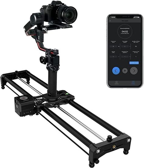 Onion Camera Slider Motorized Camera Rail Hotdog SE120cm/47.2' with APP Control Carbon Fiber, Motorized Camera Slider Video Slider Dolly Track Motion Rail Great for us Influencers and Videographer Camera Slider, App Control, Camcorder, Quick Release, Tripod, Hot Dogs, Sliders, Carbon Fiber, Screw