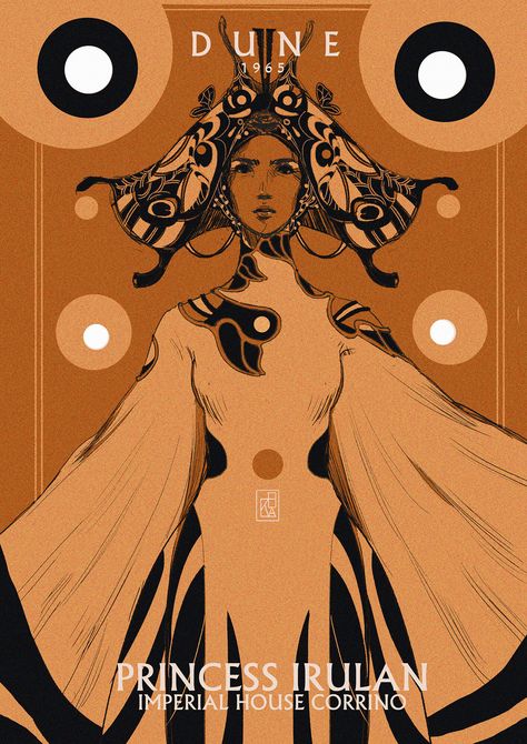 ArtStation - Dune Character Illustration Series I, Chezka Sunit Princess Irulan, Dune Characters, Dune Series, Dune Book, Dune Frank Herbert, Dune Art, Illustration Series, Science Fiction Art, Science Fiction Fantasy