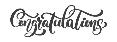 Congratulations Calligraphy, Congratulations For Baby Boy, Hand Drawn Calligraphy, Cricut Projects Easy, Content Words, Calligraphy Text, Wedding Congratulations, Happy Graduation, Calligraphy Lettering