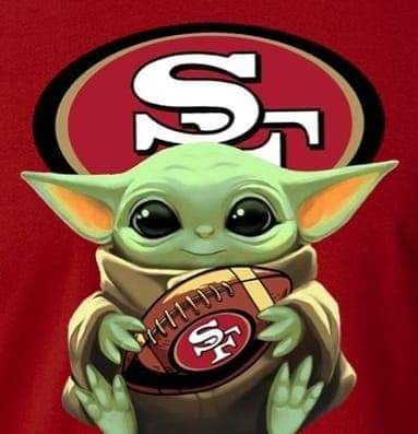 Soccer Humor, Football Party Printables, Football Humor, Sf Niners, 49ers Pictures, San Francisco Giants Logo, Nfl Football 49ers, Yoda Wallpaper, San Francisco 49ers Football