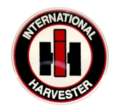 Case International Tractor, International Travelall, Tractor Logo, International Harvester Tractors, Chrome Red, International Harvester Truck, International Tractors, Farmall Tractors, Garage Accessories