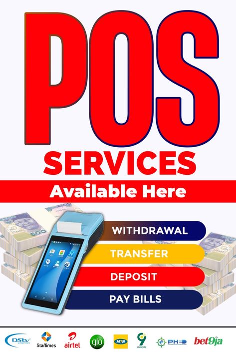 Pos Graphic Design, Pos Poster Design, Pos Banner Designs, Pos Banner Design Nigeria, Pos Design Flyer, Pos Flyer Designs, Pos Banner, Creative Mirror, Logistics Design