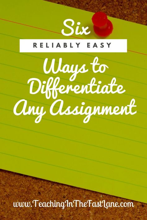 Differentiate is likely a word you have heard about a million and one times if you are a teacher. We hear we need to differentiate assignments for our students, but no one really takes the time to explain what that looks like in the classroom. Marketing Classroom, Differentiation Strategies, Differentiation In The Classroom, Differentiated Learning, Instructional Strategies, Instructional Coaching, Differentiated Instruction, Classroom Inspiration, Teaching Elementary