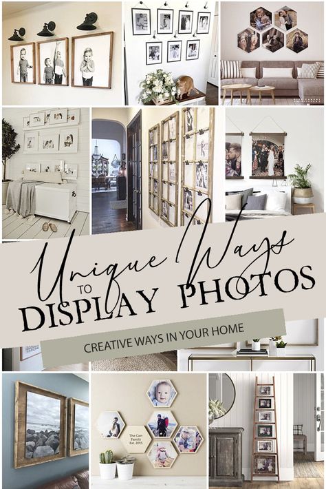 Wall Picture Frame Ideas, How To Display Pictures On Wall, Where To Hang Family Pictures In House, How To Display Photos On Wall, School Picture Display Ideas Hallways, 3 Photo Wall Display, What To Do With Wedding Photos, How To Put Pictures On Wall, Wall Of Frames Ideas