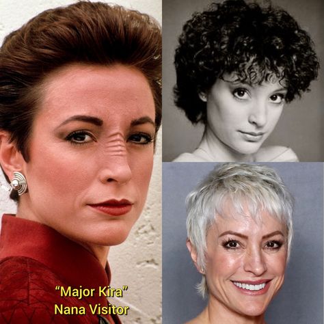 Nana Visitor, Best Sci Fi Shows, Star Trek Actors, Star Trek Crew, Star Trek Cast, Star Trek Ds9, Sci Fi Tv Shows, Star Trek Funny, Star Trek Original Series