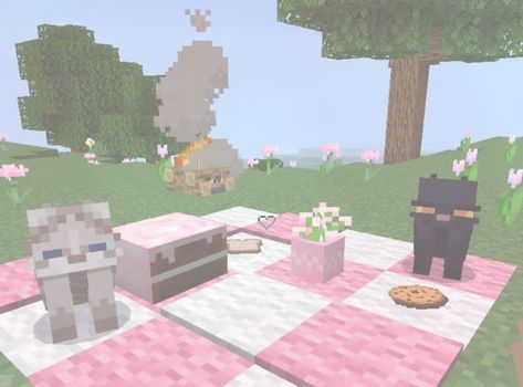 Cutecore Minecraft Builds, Cutecore Minecraft, Fantasy Minecraft, Aesthetic Minecraft, Minecraft Aesthetic, Minecraft Blocks, Minecraft Mod, Kawaii Games, Cute Minecraft Houses