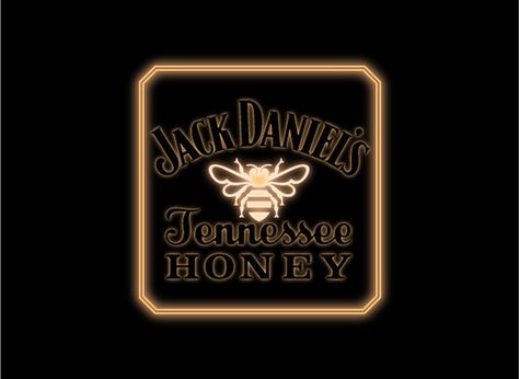 Jack Daniel's Tennessee Honey by Nathan Hinz, via Behance Jack Daniels Honey, Honey Logo, Tennessee Honey, Jack Daniel, Jack Daniels, Sweet Notes, Liqueur, Tennessee, Whiskey