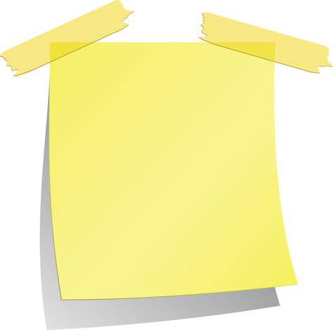 Sticky Notes Clipart, Sticky Note Png, Sticky Notes Png, Yellow Notes, Sticky Notes Collection, Yellow Sticky Notes, Note Png, Transparent Sticky Notes, Special Education Activities