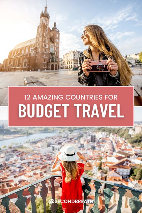 amazing_countries_for_budget_travel Summer 2023 Bags, Shein Outfits Summer, 2023 Bags, Budget Friendly Travel, Itinerary Planning, Shein Outfits, Countries To Visit, Budget Travel Tips, Travel Alone