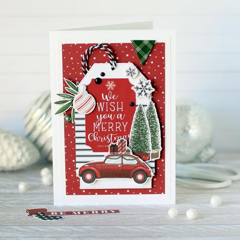 Echo Park Paper Co. (@echoparkpaper) • Instagram photos and videos Handcrafted Christmas Cards, Echo Park Paper, Studio C, Christmas Albums, Spellbinders Cards, Home For Christmas, Christmas Scrapbook, Christmas Card Design, Echo Park