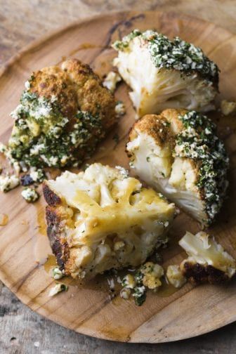 Roasted Whole Cauliflower, Diane Kochilas, Whole Cauliflower, Greek Kitchen, Sweet Pork, Tomato Rice, Whole Roasted Cauliflower, Milk Street, Feta Recipes