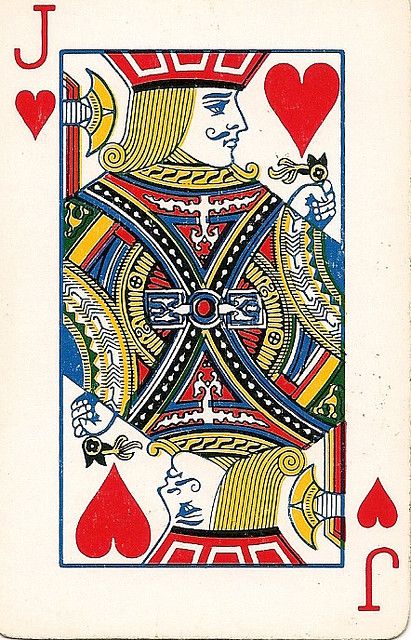 Jack Playing Card | Jack Playing Card Jack Playing Card, Art Playing Cards, Jack Tattoo, Cards Playing, Jack Of Hearts, Tattoo Heart, Playing Cards Art, Joker Card, Heart Vintage