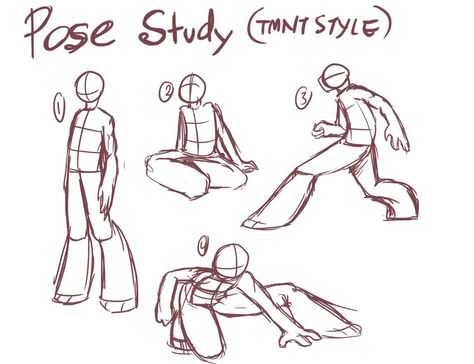 TMNT poses Pose Study, Creativity Ideas, Výtvarné Reference, Tmnt Art, Art Tools Drawing, Turtle Art, Drawing Expressions, Figure Drawing Reference, Art Poses