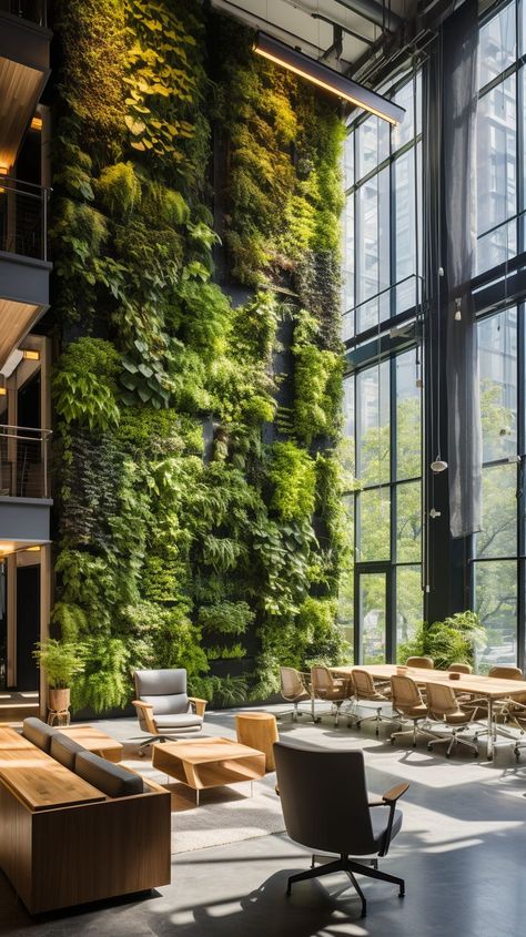 Biophilic Design Biophilic Interior, Planter Shelf, Biophilic Architecture, Atrium Design, Positive Environment, Interior Design Help, Diy Balcony, Biophilic Design, Vertical Gardens