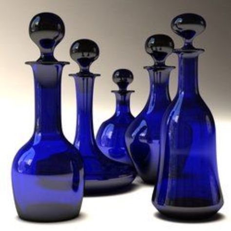 Vases by Bristol Blue Glass, England. Cobalt Glassware, Cobalt Blue Glassware, Blue Items, Colbalt Blue, Blue Stuff, Im Blue, Blue Glassware, Cobalt Glass, All Things Blue