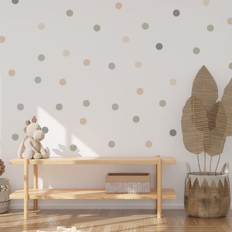 Amazon.com: QUCHENG Boho Polka Dots Wall Decal Stickers Kids Toddler Bedroom Removable Circle Stickers Decor Nursery Livingroom Vinyl Waterproof Wall Decoration 6 Sheets : Baby Polka Dot Nursery, Girls Wall Stickers, Polka Dot Wall Decals, Polka Dot Walls, Girl’s Room, Removable Wall Decals, Toddler Bedrooms, Nursery Wall Decals, Wall Decal Sticker