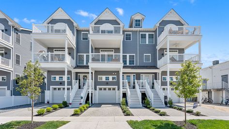 North Wildwood, Nj Beaches, Townhouse Exterior, Silver Bedroom, Wildwood Nj, Wifi Internet, Family Room Fireplace, Ocean Views, Sims House