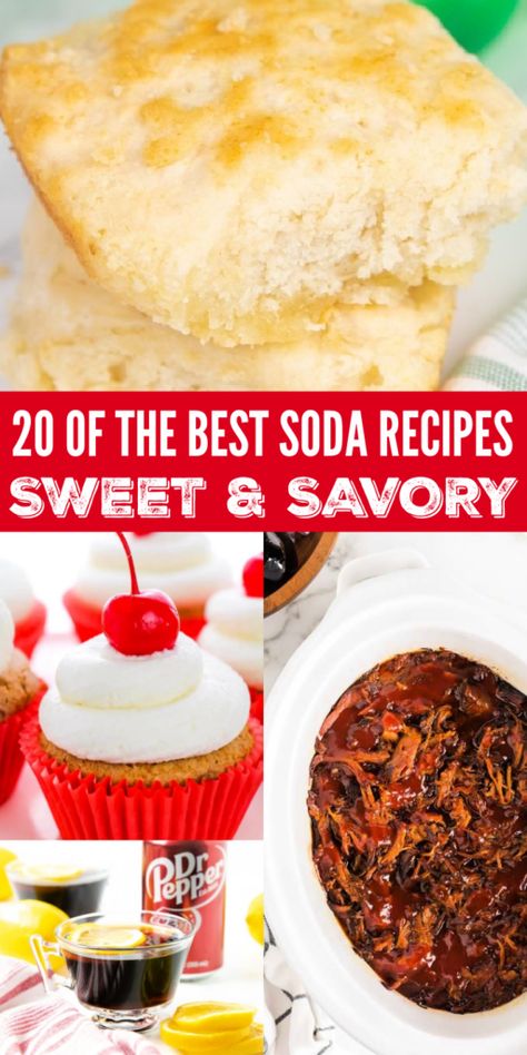 Brownies Made With Soda Pop, Recipes With Soda, Recipes Using Soda Pop, Pop Cakes Recipe Soda, Soda Pop Recipes, Cake With Soda Recipes, Soda And Cake Mix Recipes, Flavored Soda Recipes, Cake Mix And Soda Recipes