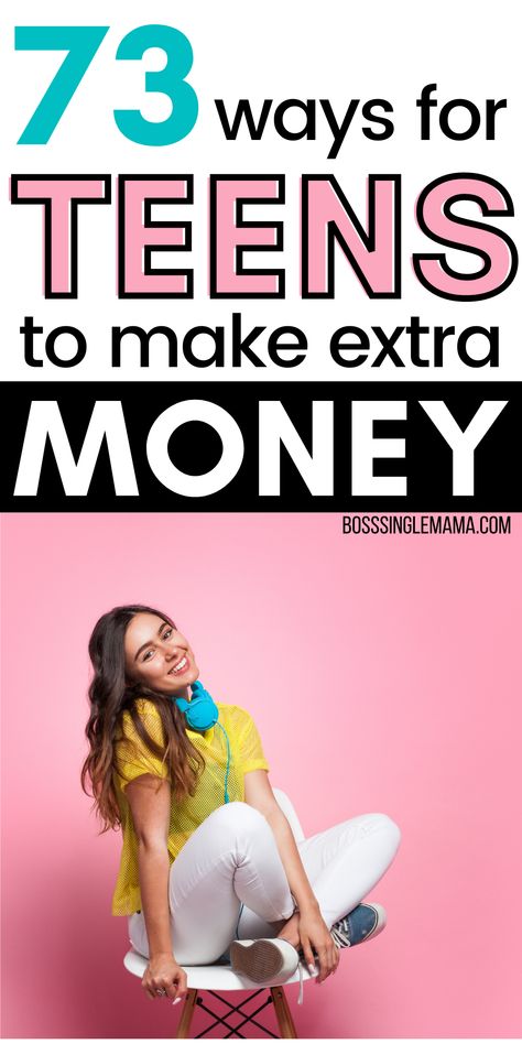 Teenager Jobs, Making Money Teens, Online Jobs For Teens, Teen Money, College Money, Job Ideas, Ways To Get Money, Student Jobs, Jobs For Teens