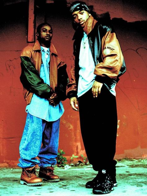 Mobb Deep | Queensbridge, NYC - 1994 | Photo by Chi Modu 90s Hip Hop Aesthetic, D Double E, Mob Deep, The Infamous Mobb Deep, East Coast Hip Hop, History Of Hip Hop, Looks Hip Hop, Mens Designer Clothes, Mobb Deep