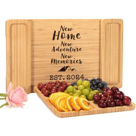 PRICES MAY VARY. UNIQUE HOUSEWARMING GIFTS FOR WOMEN MEN: Our cheeseboard set is perfect for Thank You Gift for Housewarming Gifts for New House, House Warming Gift Ideas for New Homeowners, House Warming Gifts New Home Couple, House Warming Gifts New Home, Unique Housewarming Gift for Couples Clients, New Home Gifts for Home, Closing Gifts for Home Buyers, First Home Gift Ideas, New Apartment Gifts BEAUTIFUL NEW HOME GIFTS FOR COUPLE: Our cheese board set is suitable for various occasions, such Realtor Gifts For Clients New Homes, Home Buyer Gifts From Realtor, Diy Housewarming Gift Ideas, First Home Gift Ideas, Closing Gifts For Buyers, Housewarming Gift Ideas First Home, Apartment Gifts, Couple House, Housewarming Ideas