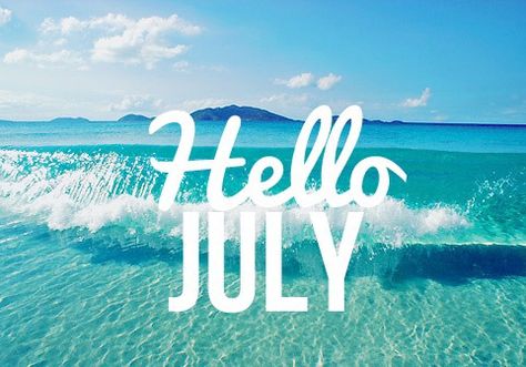 Welcome July ��– Lady Larissa Hello July Images, Welcome July, Neuer Monat, July Images, July Flowers, Seasons Months, Hello July, Breakfast And Brunch, Happy July