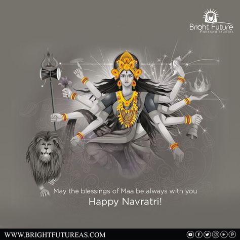 Durga Navmi Wishes, Maha Ashtami, Happy Navratri Wishes, Happy Durga Puja, Navratri Wishes, Navratri Festival, Durga Painting, Happy Navratri Images, Shakti Goddess