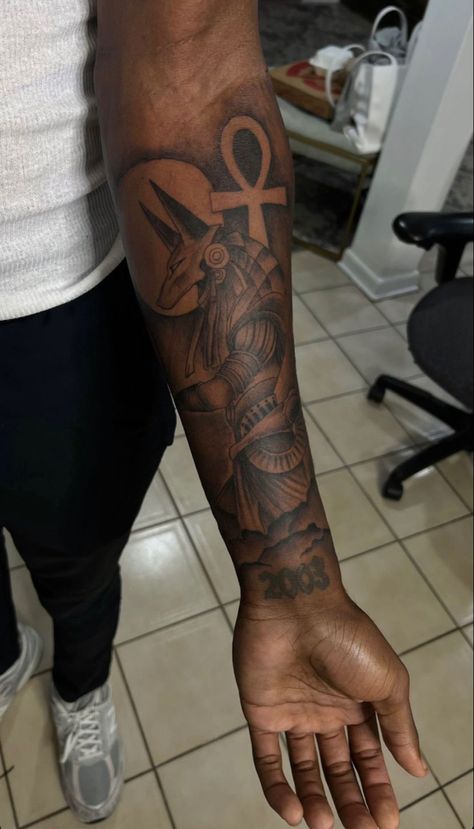 Bitcoin Tattoo, African Sleeve Tattoo, Arm Tattoos Black, Arm Tattoos For Guys Forearm, Memorial Tattoo Ideas, Dark Skin Tattoo, 2024 Tattoo, Black Men Tattoos, Tattoo Ideas Males