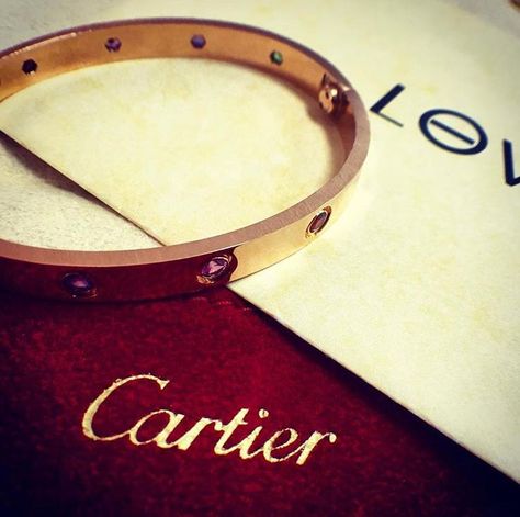 With such an impressive resume, it shouldn’t surprise that Cartier has been tapped more than once to design jewelry for royalty. In 1902 the incoming monarch of England, King Edward VII, ordered 27 tiaras from the jewelry shop, and issued the company a royal warrant in 1904. Heartfelt Poetry, Cartier Love Bangle, Raymond Lee, Love Bangle, Diamonds Rings, Timeless Luxury, Favorite Handbags, Love Bracelet, Cartier Love